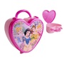 IRIS Disney műanyag hercegnők szív alakú szendvicsdoboz