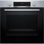 Bosch HBA534ES3 inox, beépíthető, sütőtér: 71L, légkeverés, sütő