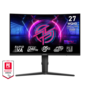 MSI 27" MPG 275CQRXF QHD Rapid VA 240Hz HDMI/DP/USB-C ívelt gamer monitor