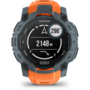 Garmin Instinct 3 50mm Solar szürke narancs szíjjal okosóra