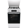 Gorenje GKS5C72WF fehér, szabadonálló, gáz, kombinált, főzőzóna: 4, sütő:70L, grill, tűzhely