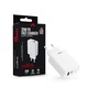 Maxlife ML789838 PD+QC 20W Type-C + USB fehér gyorstöltő adapter