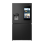 Hisense RQ760N4IFE fekete, négyajtós, Hűtő:345L, Fagyasztó:188L, Total No frost hűtőszekrény