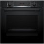 Bosch HQG572EB3 fekete, beépíthető, sütőtér: 71L, grill, légkeverés, sütő