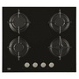 Beko HILG64220S fekete, beépíthető, gáz, főzőzóna: 4, beépíthető méret: 56cm, főzőlap