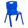 IRIS GF-110BL Bambino kék műanyag gyermek szék