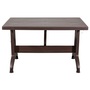 IRIS GF-1000BR Stable barna műanyag asztal 70x120cm