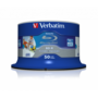 VERBATIM 43812 BD-R 25GB/egyrétegű/6x/nyomtatható felület/egyszer írható Blu-Ray 50db/csomag