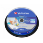VERBATIM 43804 BD-R 25GB/egyrétegű/6x/nyomtatható felület/egyszer írható Blu-Ray 10db/csomag