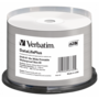 VERBATIM 43734 DVD-R 4,7GB/16x/vízálló nyomtatható felület/egyszer írható DVD 50db/csomag