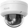 HiLook IPC-D140HA-LU(2.8mm) /Kültéri/4MP/2,8mm/IR/Láthatófény 30m/IK08/MD 2.0/Smart Hybrid Light PoE IP dóm kamera