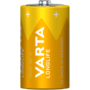 Varta 4120101422 Longlife góliát D (LR20) elem 2db/csomag (műanyagmentes csomagolás)