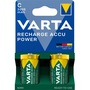 Varta 56714101412 Power bébi C 3000mAh akkumulátor 2db/csomag (műanyagmentes csomagolás)