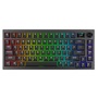 AVAX GM02 PRO 75% HUN Gasket RGB tri-mode mechanikus (Gateron sárga switch) billentyűzet