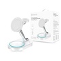 Devia ST111844 Extreme Speed Series 15W Qi 3In1 Iphone/iWatch/Airpods fehér vezeték nélküli töltő