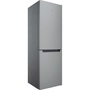 Indesit INFC8 TI21X inox, alulfagyasztós, Hűtő:231L, Fagyasztó:104L, Total No frost hűtőszekrény (Használt - B)