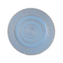 IRIS műanyag tálca, körös, türkiz 33 cm
