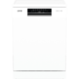 Gorenje GS643E90W fehér, programok száma: 6, szabadonálló, 16 terítékes mosogatógép