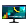 Samsung 24" LS24D360GAUXEN Essential S3 S36C FHD VA VGA/HDMI ívelt monitor (Újracsomagolt)