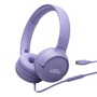 JBL Tune520C USB-C vezetékes mikrofonos lila fejhallgató