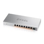 ZyXEL XMG-108HP 8x2.5GbE Multi-Gig PoE++ LAN (100W) 1xSFP+ nem menedzselhető PoE switch