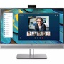 HP 23,8" EliteDisplay E243m FHD IPS VGA/HDMI/DP/USB/WEBCAM/hangszóró ezüst monitor (Használt A)