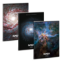 Ars Una NASA 25 (5484) A4 extra kapcsos kockás füzet