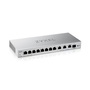 ZyXEL XGS1250-12 v2 8xGbE LAN 3x10GbE Multi-Gig LAN 1x SFP+ port web menedzselhető switch