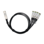 ZyXEL DAC100F25-1M 100G QSFP28 to 4x25G SFP28 Fan-out 1m DAC kábel