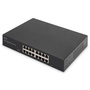 DIGITUS DN-80112-2 1U 19" 16x GbE Lan nem menedzselhető switch