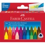 Faber-Castell 24 db háromszögletű zsírkréta készlet