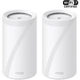 TP-Link Deco BE85(2-pack) BE19000 fehér háromsávos otthoni mesh Wi-Fi 7 rendszer (2db)