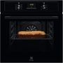 Electrolux EOF3H50BK fekete, beépíthető, sütőtér:65L, grill, légkeverés, aquaclean, sütő