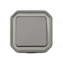 Legrand 069720L Plexo55 N101 nyomó betét komplett házban 1z szürke IP55 falonkívüli nyomógomb