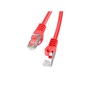 Lanberg PCF6-10CC-1000-R Cat.6 F/UTP PVC CCA árnyékolt réz bevonatú alumínium piros patch kábel 10m