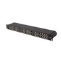 Lanberg PPS6-1048-B 19"/1U 48port Cat.6 FTP árnyékolt fekete patch panel