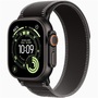 Apple Watch Ultra 3 Cellular (49mm) fekete titánium tok, fekete S/M terep pánt okosóra