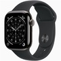 Apple Watch S11 Cellular (42mm) palaszürke titánium tok, fekete S/M sportszíjas okosóra