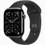 Apple Watch S11 Cellular (46mm) palaszürke titánium tok, fekete M/L sportszíjas okosóra