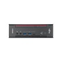 Fujitsu Esprimo Q957 Micro/i3-6100T/8GB/256GB/Win Pro COA/fekete asztali számítógép (Használt A+)