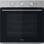 Whirlpool OMK38HU0X inox-fekete, beépíthető, sütőtér: 71 liter, grill, légkeverés sütő