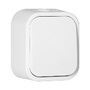 Anco Hydra+ IP54, fehér falonkivüli kültéri 1 pólusú kapcsoló