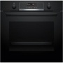Bosch HBG539EB3 fekete, beépíthető, sütőtér:71L, grill, légkeverés, sütő