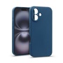 Haffner HF304927 Apple iPhone 16 kék Matt szilikon tok