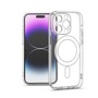 Haffner HF185625 Apple iPhone 14 Pro Max Clear Mag Cover kameravédős átlátszó szilikon tok
