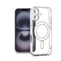 Haffner HF331084 Apple iPhone 16 Clear Mag Cover kameravédős átlátszó szilikon tok