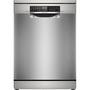 Bosch SMS6ZCI16E inox, szabadonálló, programok száma:8, 14 terítékes mosogatógép