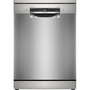 Bosch SMS6ZCI10E inox, szabadonálló, programok száma:6, 14 terítékes mosogatógép