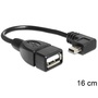 Delock 83245 16cm USB mini apa - USB 2.0-A anya OTG kábel