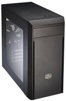 CoolerMaster Masterbox Lite 3 fekete ablakos ATX számítógép ház, táp nélkül